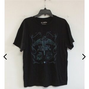 Harry Potter Black Graphic Short Sleeve Tee